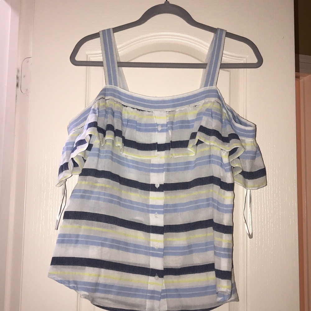 off the shoulder shirt